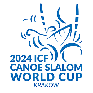 2024 ICF Canoe Slalom World Cup Krakow Logo 300px